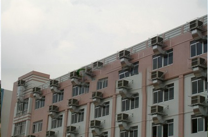 豐田汽車(chē)車(chē)間環(huán)保空調(diào)工程安裝圖例